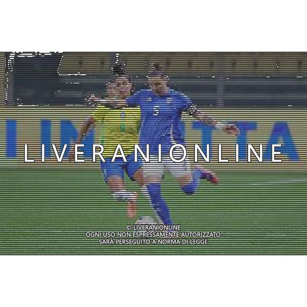 TVRCOR - Italia vs Brasile – Amichevole nazionale Italiana femminile – Stadio Ennio Tardini Parma (PR) 28-10-2025 nella foto Elena Linari e Amanda Gutierres Dos Santos FOTO ROBERTA CORRADIN-AG ALDO LIVERANI SAS