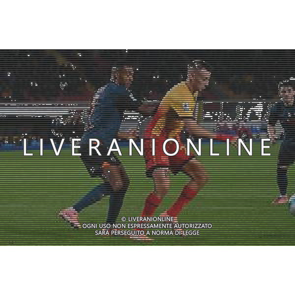 TVPG US Lecce vs SSC Napoli nella foto Camarda Francesco (Us Lecce) e Juan Jesus (SSC Napoli) Lecce (ITA) 28-10 -2025 Stadio “E. Giardiniero” Via del Mare - Nona Giornata Serie A EniLive 2025/26 ©TVPG Pasquale Golia - AGENZIA ALDO LIVERANI SAS