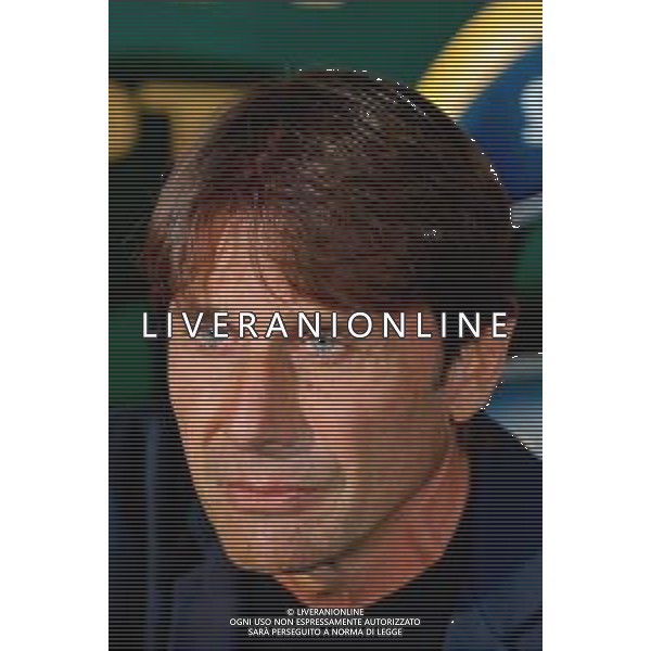 TVEM October 28, 2025 Lecce, Italy - US Lecce vs SSC Napoli - Italian soccer serie A 2025/26 - Via Del Mare Stadium. In the pic: coach Antonio Conte of SSC Napoli FOTO EMMANUELE MASTRODONATO-AG ALDO LIVERNI SAS