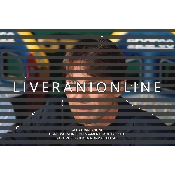 TVEM October 28, 2025 Lecce, Italy - US Lecce vs SSC Napoli - Italian soccer serie A 2025/26 - Via Del Mare Stadium. In the pic: coach Antonio Conte of SSC Napoli FOTO EMMANUELE MASTRODONATO-AG ALDO LIVERNI SAS