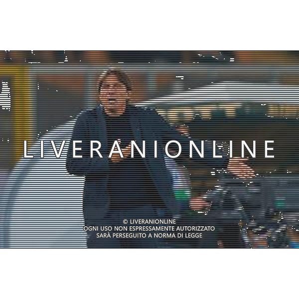 TVEM October 28, 2025 Lecce, Italy - US Lecce vs SSC Napoli - Italian soccer serie A 2025/26 - Via Del Mare Stadium. In the pic: coach Antonio Conte of SSC Napoli FOTO EMMANUELE MASTRODONATO-AG ALDO LIVERNI SAS
