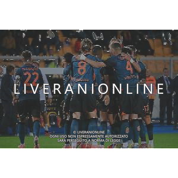 TVPG US Lecce vs SSC Napoli nella foto Esultanza dopo il gol di Anguissa SSC Napoli Lecce (ITA) 28-10 -2025 Stadio “E. Giardiniero” Via del Mare - Nona Giornata Serie A EniLive 2025/26 ©TVPG Pasquale Golia - AGENZIA ALDO LIVERANI SAS