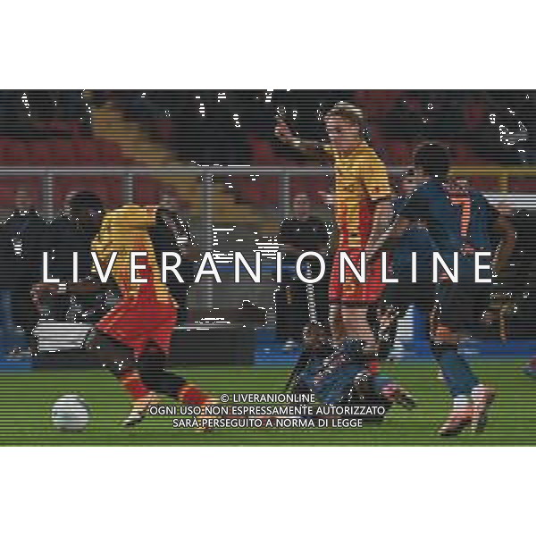 TVPG US Lecce vs SSC Napoli nella foto N’Dri Konan (Us Lecce) Lecce (ITA) 28-10 -2025 Stadio “E. Giardiniero” Via del Mare - Nona Giornata Serie A EniLive 2025/26 ©TVPG Golia - AGENZIA ALDO LIVERANI SAS