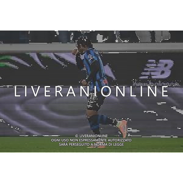 Atalanta vs Milan nella foto Ademola Lookman (Atalanta) esultanza dopo il gol dell\'1 a 1 Bergamo 28-10-2025 New Balance Arena - Stadio di Bergamo Atalanta vs Milan Campionato Serie A Enilive - 9a giornata foto Roberto Garavaglia/Agenzia Aldo Liverani sas