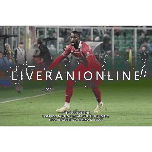 Palermo, Italia, 28 ottobre 2025. Stadio Renzo Barbera, Palermo vs Monza, match valido per il campionato di Serie B 2025/2026. Nella foto: Proteste Keita Balde’ (Monza) ©FEDERICO SERRA - AGENZIA ALDO LIVERANI SAS