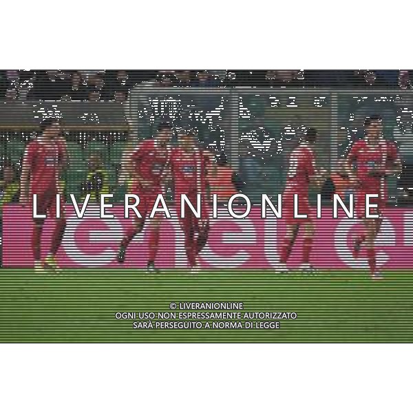 Palermo, Italia, 28 ottobre 2025. Stadio Renzo Barbera, Palermo vs Monza, match valido per il campionato di Serie B 2025/2026. Nella foto: Esultanza Dany Mota (Monza) ©FEDERICO SERRA - AGENZIA ALDO LIVERANI SAS