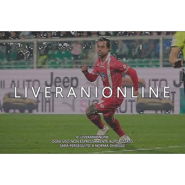 Palermo, Italia, 28 ottobre 2025. Stadio Renzo Barbera, Palermo vs Monza, match valido per il campionato di Serie B 2025/2026. Nella foto: Esultanza Armando Izzo (Monza) ©FEDERICO SERRA - AGENZIA ALDO LIVERANI SAS