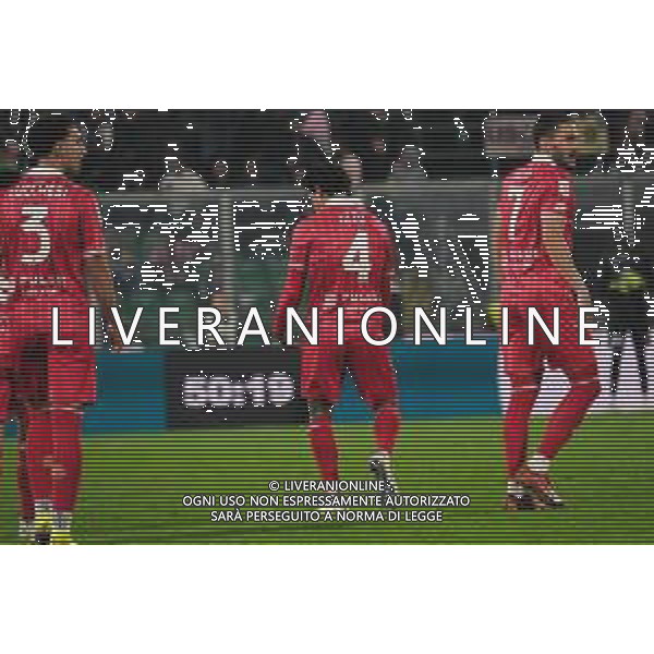 Palermo, Italia, 28 ottobre 2025. Stadio Renzo Barbera, Palermo vs Monza, match valido per il campionato di Serie B 2025/2026. Nella foto: Esultanza Armando Izzo (Monza) ©FEDERICO SERRA - AGENZIA ALDO LIVERANI SAS