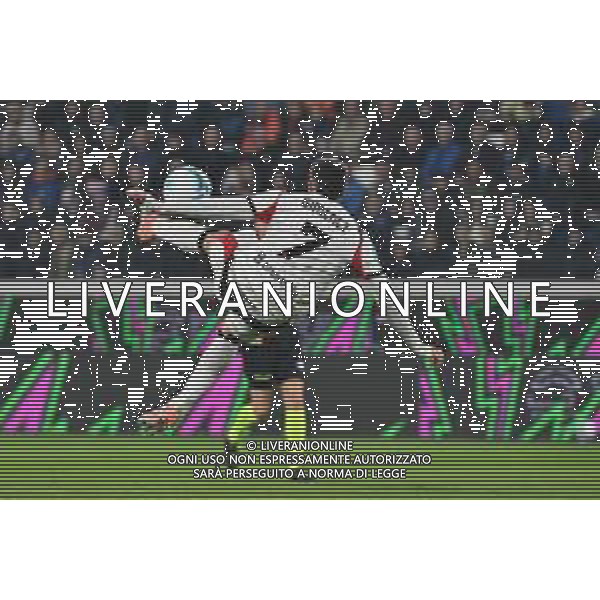 Atalanta vs Milan nella foto Santiago Gimenez (Milan) prova il gol in rovesciata Bergamo 28-10-2025 New Balance Arena - Stadio di Bergamo Atalanta vs Milan Campionato Serie A Enilive - 9a giornata foto Roberto Garavaglia/Agenzia Aldo Liverani sas