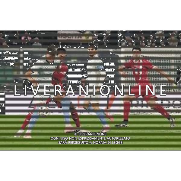 Palermo, Italia, 28 ottobre 2025. Stadio Renzo Barbera, Palermo vs Monza, match valido per il campionato di Serie B 2025/2026. Nella foto: Matteo Brunori (Palermo FC) e Giacomo Corona (Palermo FC) ©FEDERICO SERRA - AGENZIA ALDO LIVERANI SAS