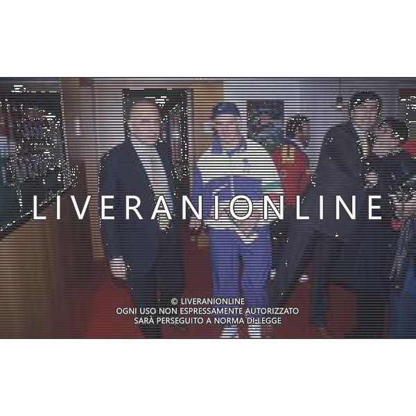 DIAP-RETROSPETTIVA ADRIANO GALLIANI AMMINISTRATORE DELEGATO AC MILAN NELLA FOTO ADRIANO GALLIANI CON ARRIGO SACCHI AG ALDO LIVERANI SAS