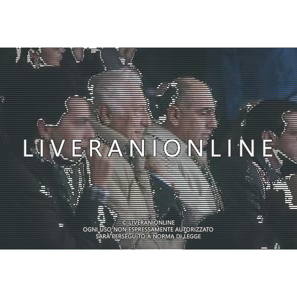 DIAP-RETROSPETTIVA ADRIANO GALLIANI AMMINISTRATORE DELEGATO AC MILAN NELLA FOTO ADRIANO GALLIANI CON GIANNI AGNELLI AG ALDO LIVERANI SAS