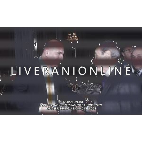 DIAP-RETROSPETTIVA ADRIANO GALLIANI AMMINISTRATORE DELEGATO AC MILAN NELLA FOTO ADRIANO GALLIANI CON GIUSEPPE PRISCO AG ALDO LIVERANI SAS