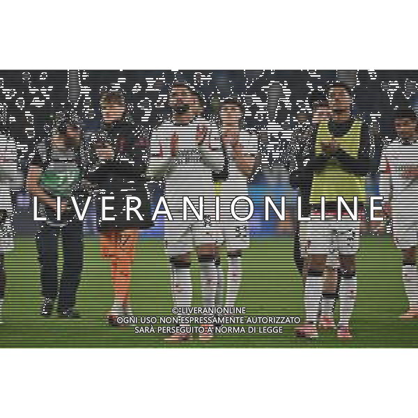 Atalanta vs Milan nella foto delusione Milan a fine gara Bergamo 28-10-2025 New Balance Arena - Stadio di Bergamo Atalanta vs Milan Campionato Serie A Enilive - 9a giornata foto Roberto Garavaglia/Agenzia Aldo Liverani sas