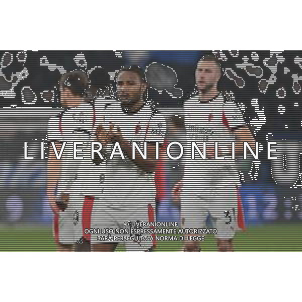 Atalanta vs Milan nella foto delusione Milan a fine gara Bergamo 28-10-2025 New Balance Arena - Stadio di Bergamo Atalanta vs Milan Campionato Serie A Enilive - 9a giornata foto Roberto Garavaglia/Agenzia Aldo Liverani sas