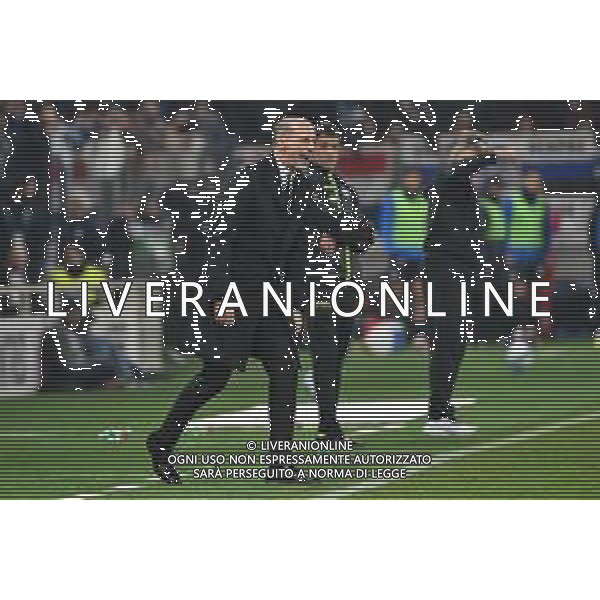 Atalanta vs Milan nella foto Massimiliano Allegri allenatore Milan Bergamo 28-10-2025 New Balance Arena - Stadio di Bergamo Atalanta vs Milan Campionato Serie A Enilive - 9a giornata foto Roberto Garavaglia/Agenzia Aldo Liverani sas