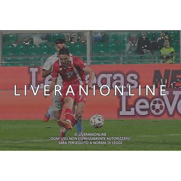 Palermo, Italia, 28 ottobre 2025. Stadio Renzo Barbera, Palermo vs Monza, match valido per il campionato di Serie B 2025/2026. Nella foto: Gol Paulo Azzi (Monza) ©FEDERICO SERRA - AGENZIA ALDO LIVERANI SAS