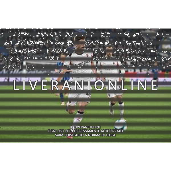 Atalanta vs Milan nella foto Matteo Gabbia (Milan) Bergamo 28-10-2025 New Balance Arena - Stadio di Bergamo Atalanta vs Milan Campionato Serie A Enilive - 9a giornata foto Roberto Garavaglia/Agenzia Aldo Liverani sas