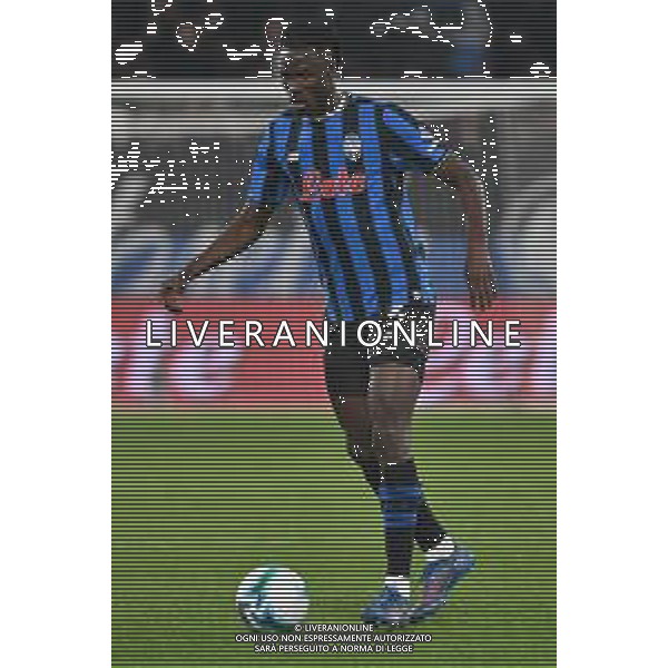 Atalanta vs Milan nella foto Odilon Kossounou (Atalanta) Bergamo 28-10-2025 New Balance Arena - Stadio di Bergamo Atalanta vs Milan Campionato Serie A Enilive - 9a giornata foto Roberto Garavaglia/Agenzia Aldo Liverani sas