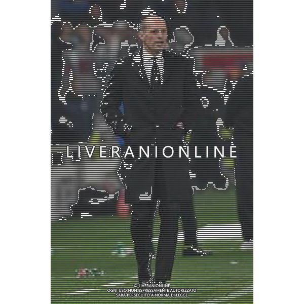 Atalanta vs Milan nella foto Massimiliano Allegri allenatore Milan Bergamo 28-10-2025 New Balance Arena - Stadio di Bergamo Atalanta vs Milan Campionato Serie A Enilive - 9a giornata foto Roberto Garavaglia/Agenzia Aldo Liverani sas