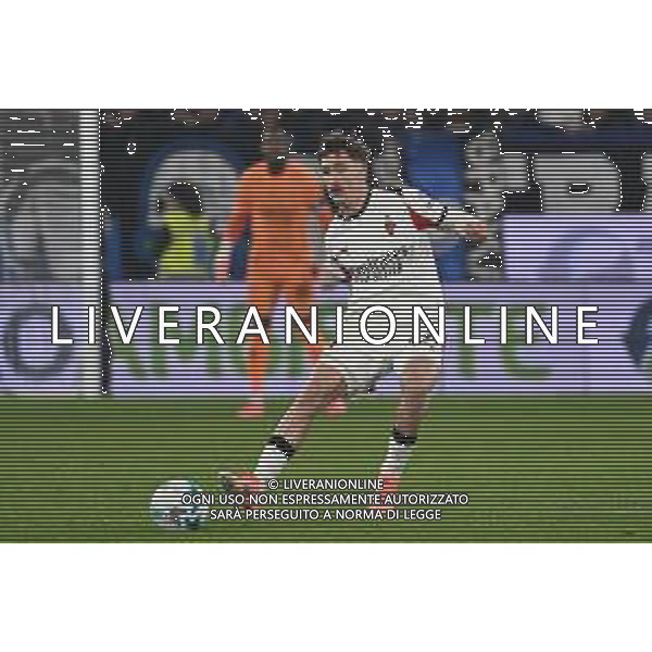 Atalanta vs Milan nella foto Alexis Saelemaekers (Milan) Bergamo 28-10-2025 New Balance Arena - Stadio di Bergamo Atalanta vs Milan Campionato Serie A Enilive - 9a giornata foto Roberto Garavaglia/Agenzia Aldo Liverani sas