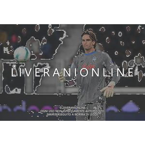 Atalanta vs Milan nella foto Marco Carnesecchi (Atalanta) Bergamo 28-10-2025 New Balance Arena - Stadio di Bergamo Atalanta vs Milan Campionato Serie A Enilive - 9a giornata foto Roberto Garavaglia/Agenzia Aldo Liverani sas