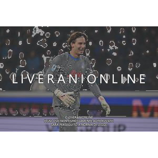 Atalanta vs Milan nella foto Marco Carnesecchi (Atalanta) Bergamo 28-10-2025 New Balance Arena - Stadio di Bergamo Atalanta vs Milan Campionato Serie A Enilive - 9a giornata foto Roberto Garavaglia/Agenzia Aldo Liverani sas