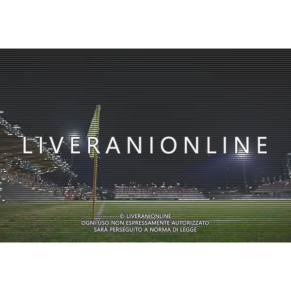 28 10 2025. Stadio Sandro Cabassi. Carpi - Union Brescia. Bordocampo bandierina. ©Francesco Casadei/Agenzia Aldo Liverani