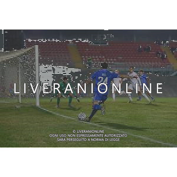 28 10 2025. Stadio Sandro Cabassi. Carpi - Union Brescia. Occasione Bryan Bocci 24. ©Francesco Casadei/Agenzia Aldo Liverani