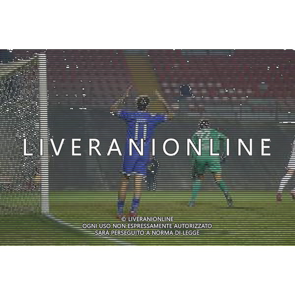 28 10 2025. Stadio Sandro Cabassi. Carpi - Union Brescia. Occasione Andrea Cisco 11. ©Francesco Casadei/Agenzia Aldo Liverani