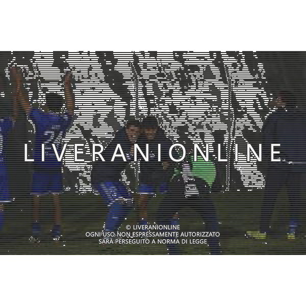 28 10 2025. Stadio Sandro Cabassi. Carpi - Union Brescia. Valente e Cazzadori. ©Francesco Casadei/Agenzia Aldo Liverani