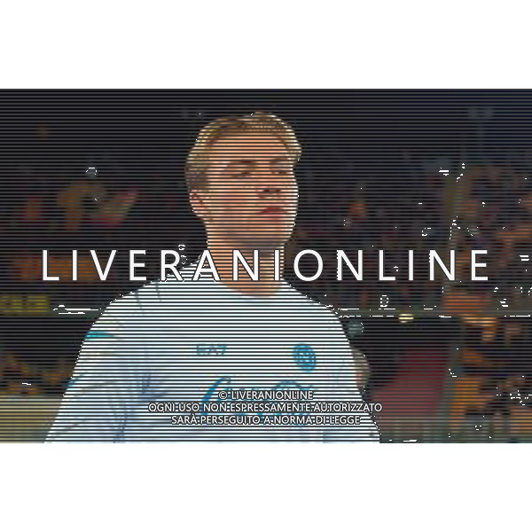 TVEM October 28, 2025 Lecce, Italy - US Lecce vs SSC Napoli - Italian soccer serie A 2025/26 - Via Del Mare Stadium. In the pic: Rasmus Hojlund of SSC Napoli ©TVEM Emmanuele Mastrodonato - AGENZIA ALDO LIVERANI SAS