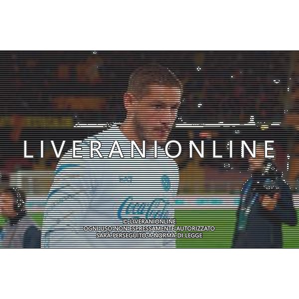 TVEM October 28, 2025 Lecce, Italy - US Lecce vs SSC Napoli - Italian soccer serie A 2025/26 - Via Del Mare Stadium. In the pic: Pasquale Mazzocchi of SSC Napoli ©TVEM Emmanuele Mastrodonato - AGENZIA ALDO LIVERANI SAS