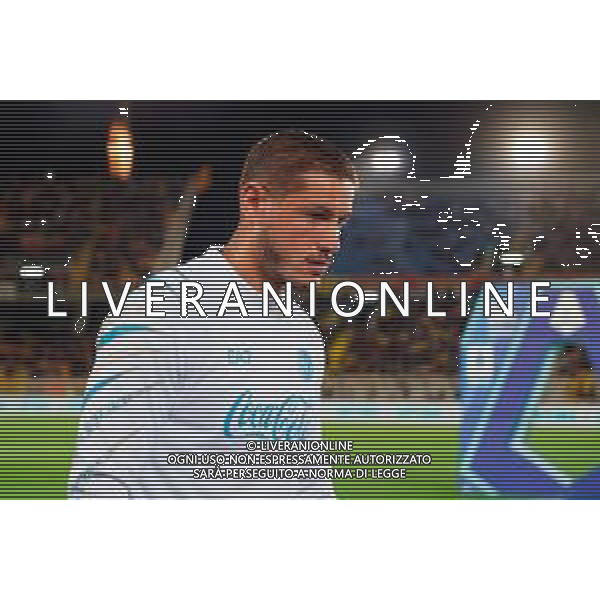 TVEM October 28, 2025 Lecce, Italy - US Lecce vs SSC Napoli - Italian soccer serie A 2025/26 - Via Del Mare Stadium. In the pic: Pasquale Mazzocchi of SSC Napoli ©TVEM Emmanuele Mastrodonato - AGENZIA ALDO LIVERANI SAS
