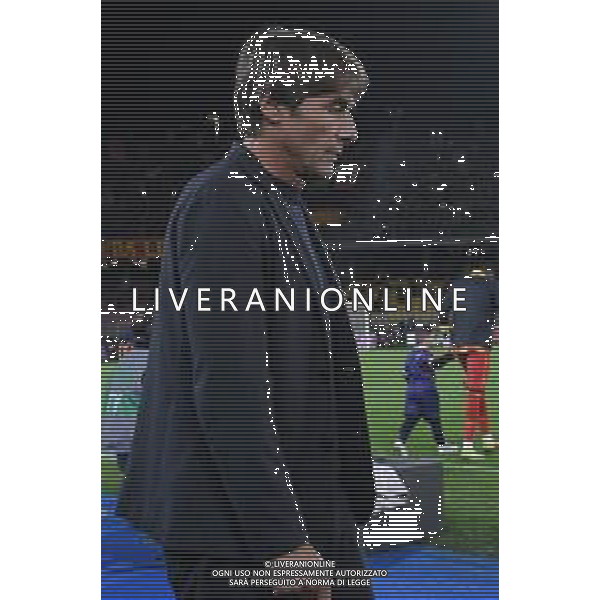 TVPG US Lecce vs SSC Napoli nella foto Antonio Conte (Allenatore SSC Napoli) Lecce (ITA) 28-10 -2025 Stadio “E. Giardiniero” Via del Mare - Nona Giornata Serie A EniLive 2025/26 ©TVPG Pasquale Golia - AGENZIA ALDO LIVERANI SAS