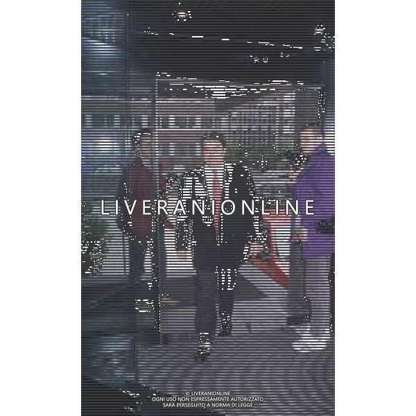DIAP-RETROSPETTIVA ALDO SPINELLI PRESIDENTE GENOA CALCIO NELLA FOTO ALDO SPINELLI PRESIDENTE DEL GENOA CALCIO NELL\'ANNO 1993-1994 IN LEGA A MILANO AG ALDO LIVERANI SAS