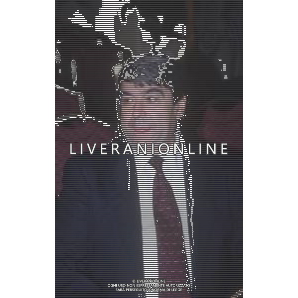 DIAP-RETROSPETTIVA ALDO SPINELLI PRESIDENTE GENOA CALCIO NELLA FOTO ALDO SPINELLI PRESIDENTE DEL GENOA CALCIO NELL\'ANNO 1993-1994 AG ALDO LIVERANI SAS 