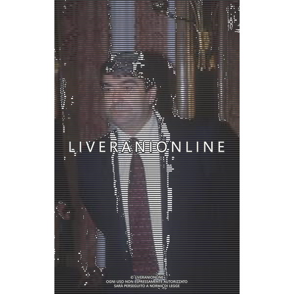 DIAP-RETROSPETTIVA ALDO SPINELLI PRESIDENTE GENOA CALCIO NELLA FOTO ALDO SPINELLI PRESIDENTE DEL GENOA CALCIO NELL\'ANNO 1993-1994 AG ALDO LIVERANI SAS 