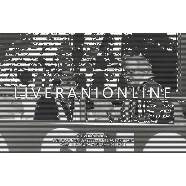 ST-RETROSPETTIVA ALDO SPINELLI PRESIDENTE GENOA CALCIO NELLA FOTO ALDO SPINELLI PRESIDENTE DEL GENOA CALCIO AG ALDO LIVERANI SAS