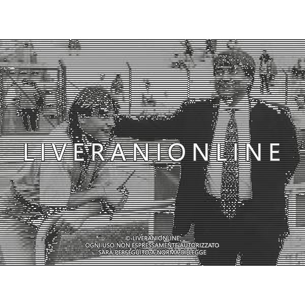 ST-RETROSPETTIVA ALDO SPINELLI PRESIDENTE GENOA CALCIO NELLA FOTO ALDO SPINELLI PRESIDENTE DEL GENOA CALCIO CON THOMAS SKUHRAVY AG ALDO LIVERANI SAS