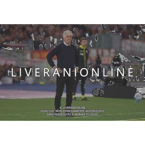 Roma vs Parma Campionato Serie A Enilive - 9 Giornata Stadio Olimpico - Roma 29-10-2025 nella foto Gian Piero Gasperini Foto Federico Gaetano - ag Aldo liverani- AGENZIA ALDO LIVERANI SAS