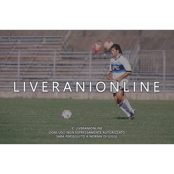 DIAP-RETROSPETTIVA ANDREA SOTTIL CALCIATORE NELLA FOTO ANDREA SOTTIL CON LA MAGLIA DELL\'ATALANTA CALCIO AG ALDO LIVERANI SAS