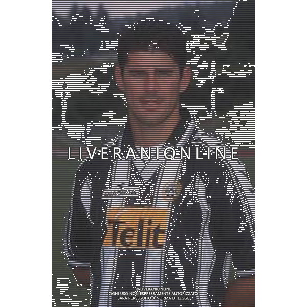 DIAP-RETROSPETTIVA ANDREA SOTTIL CALCIATORE NELLA FOTO ANDREA SOTTIL CON LA MAGLIA DELL\'UDINESE CALCIO AG ALDO LIVERANI SAS