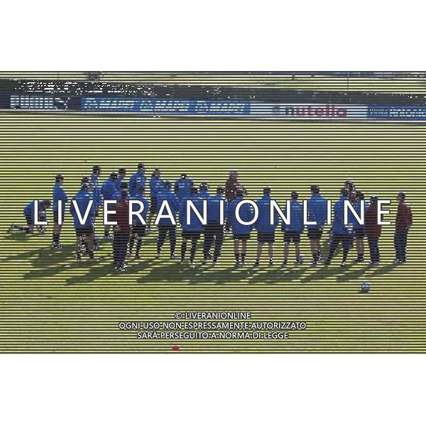 Coverciano (Fi) 28/02/2006 Ritiro e Allenamento della nazionale Italiana nella foto il gruppo ph gianni nucci/agenzia aldo liverani