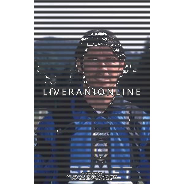 DIAP-RETROSPETTIVA ANDREA SOTTIL CALCIATORE NELLA FOTO ANDREA SOTTIL CON LA MAGLIA DELL\'ATALANTA CALCIO AG ALDO LIVERANI SAS
