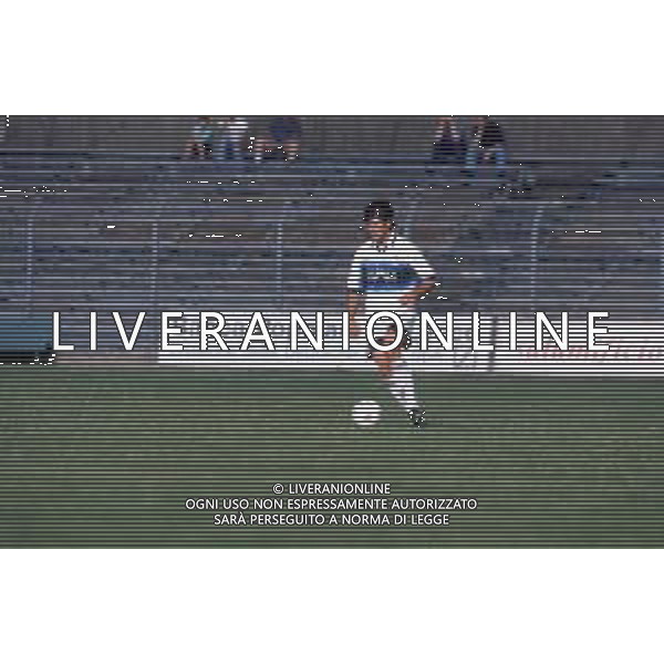 DIAP-RETROSPETTIVA ANDREA SOTTIL CALCIATORE NELLA FOTO ANDREA SOTTIL CON LA MAGLIA DELL\'ATALANTA CALCIO AG ALDO LIVERANI SAS