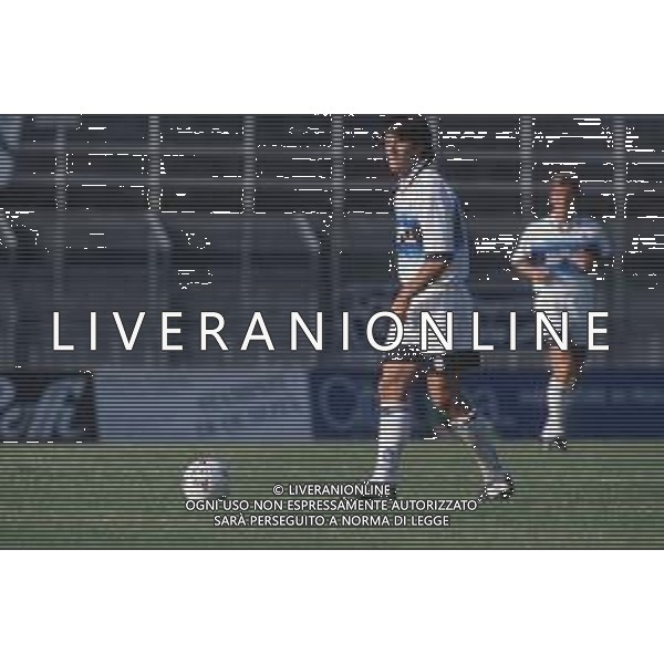 DIAP-RETROSPETTIVA ANDREA SOTTIL CALCIATORE NELLA FOTO ANDREA SOTTIL CON LA MAGLIA DELL\'ATALANTA CALCIO AG ALDO LIVERANI SAS