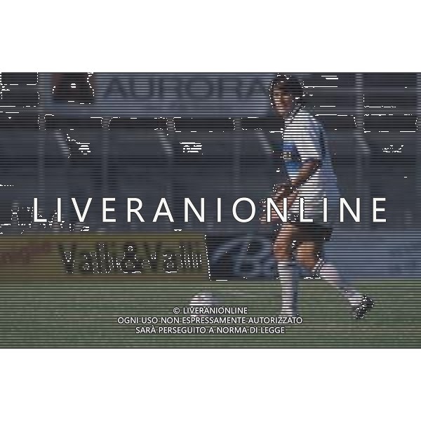 DIAP-RETROSPETTIVA ANDREA SOTTIL CALCIATORE NELLA FOTO ANDREA SOTTIL CON LA MAGLIA DELL\'ATALANTA CALCIO AG ALDO LIVERANI SAS