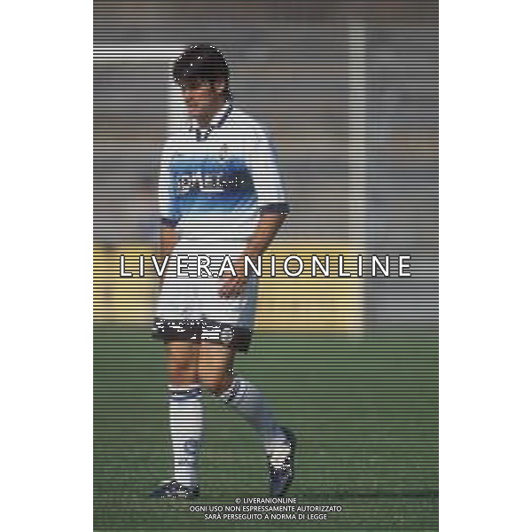 DIAP-RETROSPETTIVA ANDREA SOTTIL CALCIATORE NELLA FOTO ANDREA SOTTIL CON LA MAGLIA DELL\'ATALANTA CALCIO AG ALDO LIVERANI SAS