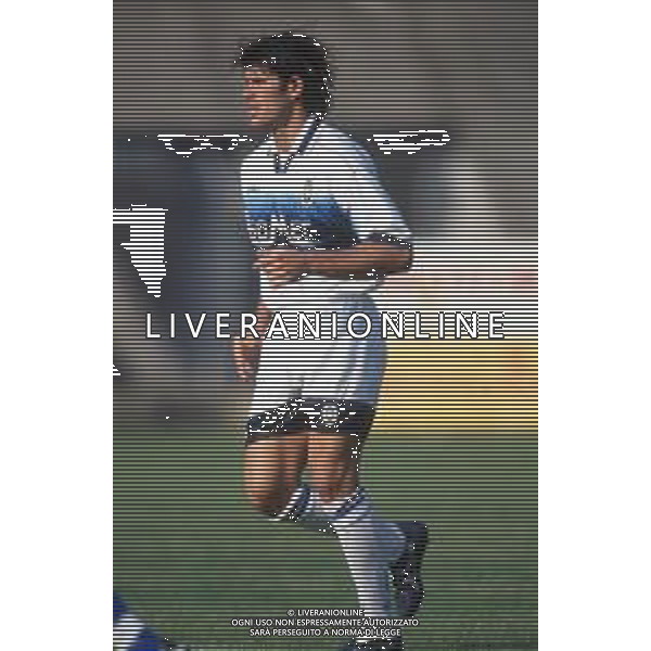 DIAP-RETROSPETTIVA ANDREA SOTTIL CALCIATORE NELLA FOTO ANDREA SOTTIL CON LA MAGLIA DELL\'ATALANTA CALCIO AG ALDO LIVERANI SAS